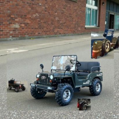 صورة ميني جيب كهربائي – القوة والفخامة في مغامراتك 150cc